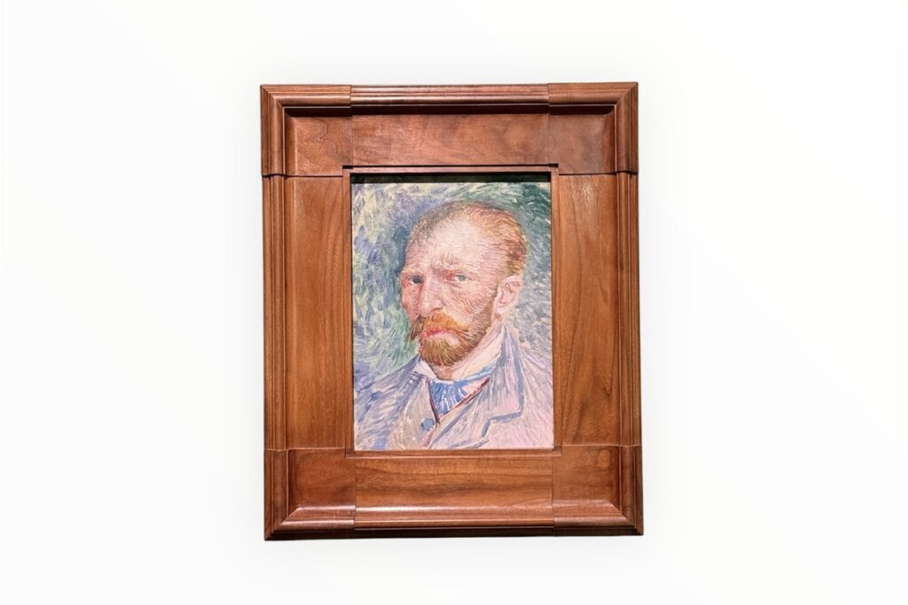 ゴッホ 自画像 大ゴッホ展 神戸